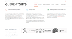 Desktop Screenshot of jeremyghys.fr