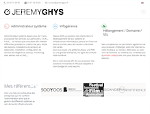 Tablet Screenshot of jeremyghys.fr